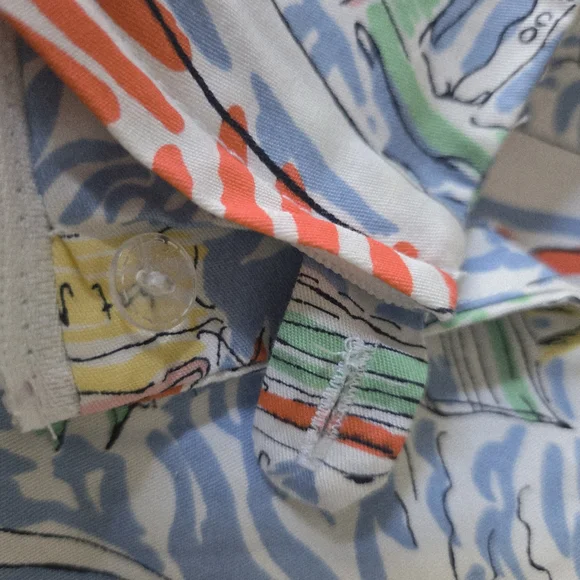 Lilly Pulitzer Blue and White Sailboat Mini Skirt - Picture 3 of 8